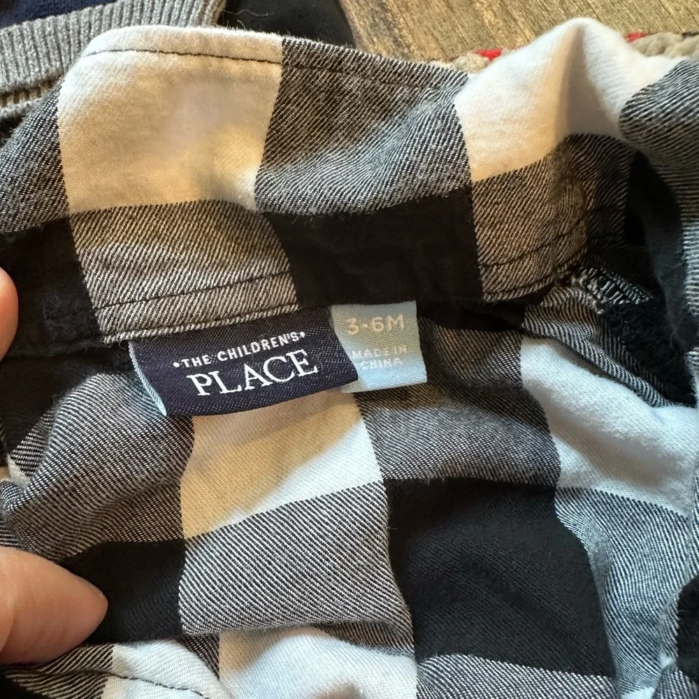 Set of 4 Long Sleeve outfits Baby Boy 3-6 months